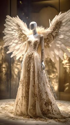 Angel Ball Gown, Ethereal Gown Fairytale, Ethereal Dress Goddesses, Vishma Maharaj, Enchanted Fairy, Ethereal Dress, Fantasy Dresses