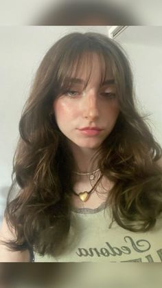 Wispy Bangs Hairstyles, Brown Hair Bangs, Bangs Wavy Hair, Wispy Hair, Hair Inspiration Long, Bangs Hairstyles, Bangs With Medium Hair, Hair Inspiration Short, Hairstyles For Layered Hair