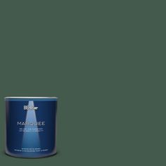 a can of marquee green paint on a green background with the word marquee written below it