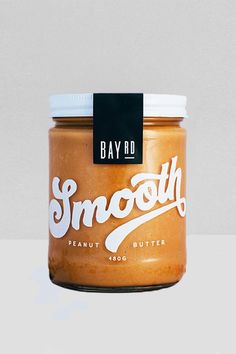 Bay RD Peanut Butter Features Swoon-Worthy Typography | Spices packaging, Food packaging design, Food packaging #Nut_Butter_Packaging_Design #Nut_Butter_Branding #Peanut_Butter_Branding_Design #Nut_Butter_Packaging