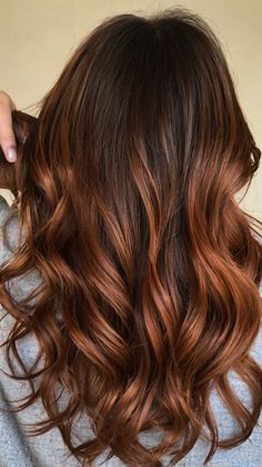 💅🌟 Effortless Autumn Hair Color fall hair colors dark copper Inspiration ✨👑