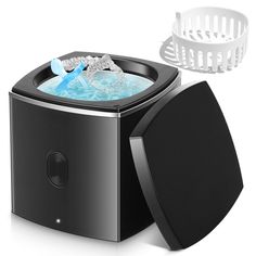 360°All-around Cleaning__The ultrasonic cleaner is equipped with 43000Hz sound waves,this ultrasonic retainer cleaner can remove the dirt from gap and crevices. The ultrasonic cleaning machine effectively clean the stains from Dentures,aligner, retainers, mouth guards, orthodontics, braces, whitening trays, night guards, and even jewelry can be bright and clean as new.   Simple and Hassle-free Operation__The ultrasonic is equipped with one button and light.Add water or mouthwash(Make sure water do not exceed the ”MAX” mark)and cover the lid,touch the button,and wait only 3 minutes for the cleaning to be completed.If you want to stop during cleaning,just touch the button again.   Villdomall Your Best Online Business Partner 200ml Ultrasonic Dental Cleaner,Professional ultrasonic Jewelry cle Retainer Cleaner, Mouth Guards, Ultrasonic Jewelry Cleaner, Orthodontics Braces, Stainless Steel Tanks, Ultrasonic Cleaner, Mouth Guard, Dentures, Clean Machine