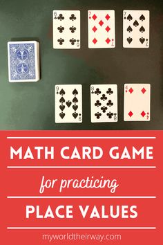 #mathcardgame #mathgames #2ndgrademath #placevaluegame Place Value Yahtzee, Math Card Games 2nd, Place Value Card Game, Place Value Dice Game, Playing Card Math Games For Kindergarten, Place Value Games 4th Grade, Place Value Games 3rd, Place Value Games 2nd Grade, Fun Math Games For 2nd Grade