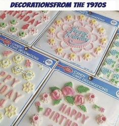 four vintage crochet patterns from the 1970's and early 1970s's