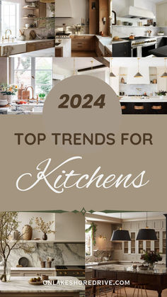 trending kitchens Kitchen Ideas For Countertops, Top Kitchen Trends 2024, Airbnb Kitchen Design, 2024 Farmhouse Kitchen Trends, 2024 House Trends Interior, Kitchen Counter Tops 2024 Trends, Kitchen Trends For 2024, Airbnb Kitchen Ideas, Current Kitchen Trends 2024