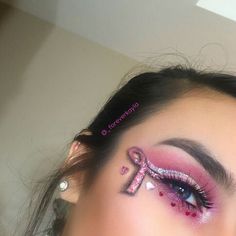 Pinterest:@Aleahxoxo👈🏾✨ Pink Eye Makeup, Pink Eye, Makeup Challenges, Dramatic Eyes, Pink Out, Creative Eye Makeup