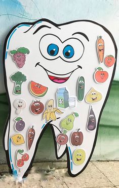 Dental Health Week, Healthy Food Activities, Classroom Organization Elementary, Kids Dentist, Activity For Toddlers, Health Activities, Preschool Arts And Crafts