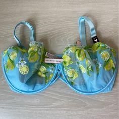 Victoria's Secret Dream Angels Push Up Without Padding Bra Blue Size 34ddd Nwt Smoke And Pet Free Home Victoria's Secret Blue Summer Bra, Blue Padded Bra For Spring, Spring Light Blue Bra With Padded Cups, Spring Light Blue Padded Bra, Light Blue Underwire Bra For Spring, Spring Light Blue Underwire Bra, Front Clasp Bra, Satin Bralette, Red Lace Bra