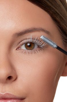 What it is: A primer that coats your lashes to prepare them for mascara application and boosts its effects.What it does: The missing step in your lash routine that you never knew you needed. Specially formulated with a blend of no-flake minifibers and peptides, GrandePRIMER coats your lashes to prepare them for mascara application and boosts its effects. The formula is smudge proof, water resistant and suitable for contact lens wearers. The unique molded brush is designed for lash priming to ens Lash Routine, Applying Mascara, Mascara Application, Apply Mascara, Lashes Natural, Grande Cosmetics, How To Apply Mascara, One Eye, For Lash