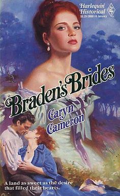 the book cover for garden's brides by gayn cannon, with an image of a man and woman