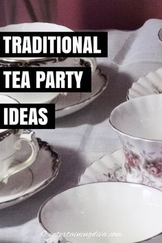 Traditional Tea Party Ideas Traditional Tea Party, Tea Party Christmas, Host A Tea Party, Oatmeal Applesauce Cookies, Scones And Clotted Cream, Tea Party Ideas, Scone Recipes, Making Iced Tea, Bite Size Cookies