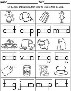 a worksheet for beginning with the letter d