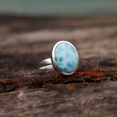 Dominican Republic Larimar Ring, 925 Sterling Silver Ring, Handmade Ring, Oval Gemstone Ring, Wedding Ring, Blue Larimar Ring, Gift For Her Metal: 925 Sterling Silver Gemstone : Dominican Republic Larimar Stone Color : Blue Stone Shape : Oval Stone Setting: Bezel Benefits of wearing Larimar:- Larimar is said to enlighten and heal in a physical, emotional, mental and spiritual way. It stimulates the heart, throat, third eye and crown chakras facilitating inner wisdom and outer manifestation. It r Wedding Larimar Gemstone Rings, Elegant Oval Larimar Rings, Oval Larimar Jewelry For Anniversary, Blue Larimar Round Rings, Oval Larimar Gemstone Rings, Turquoise Oval Moonstone Ring For Anniversary, Oval Larimar Rings For Anniversary, Silver Larimar Oval Ring, Turquoise Oval Moonstone Ring In Sterling Silver