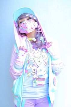 Makeup Kawaii, Mode Harajuku, Fantasy Make-up, Fairy Kei Fashion, Hippie Goth, Estilo Harajuku, Skirt Diy, 일본 패션