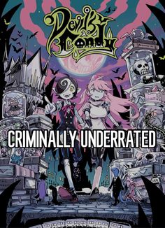 an image of a cartoon character with the words,'criminally underratedd