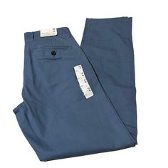 Goodfellow & Co Mens 29x30 Blue Slim Hennepin Chino Pants Blue Cotton Bottoms With Straight Hem, Classic Blue Cotton Chinos, Casual Blue Tapered Leg Work Pants, Fitted Washed Blue Cotton Pants, Blue Cotton Pants With Straight Hem, Blue Work Pants With Pockets For Spring, Classic Straight Fit Blue Bottoms, Blue Relaxed Fit Straight Leg Chinos, Classic Blue Straight Fit Bottoms