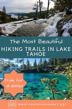 the most beautiful hiking trails in lake tahoe