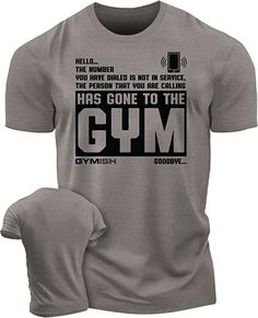 Hello... Goodbye Workout T-Shirt, Funny Gym Shirts, Lifting T-Shirt, Deadlift Introducing Gymish Lifestyle's collection of male gym workout t-shirts, the perfect addition to your workout wardrobe. Our motivational gym t-shirts are designed to inspire and motivate you to push harder and reach your fitness goals. Whether you're hitting the gym, weightlifting, or running, these workout shirts for men are a perfect choice.Gym clothing for men is made from high-quality, breathable cotton blend materials that will keep you comfortable during your workouts. With a variety of styles and sizes, our fitness shirts for men are perfect for any workout - Small, Medium, LG Large, XL X-Large, XX XXL, XXX 3XOur motivational sayings collection features funny gym shirts designed to uplift those who do weigh Athletic Heather T-shirt With Crew Neck For Gym, Athletic Fit Heather T-shirt With Crew Neck, Athletic Fit Heather T-shirt For Gym, Athletic Heather Crew Neck T-shirt For Gym, Athletic Fit Pre-shrunk Cotton T-shirt, Comfortable Gym T-shirt With Letter Print, Pre-shrunk Cotton Athletic Fit T-shirt, Athletic Heather Cotton T-shirt With Moisture-wicking, Gray Letter Print T-shirt For Gym