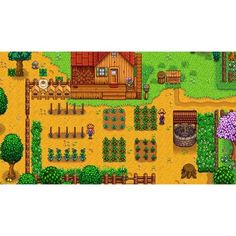 an image of a farm in the game