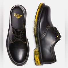 Dr. Martens Unisex Men’s Sz.9/Women’s Sz.10 And Women’s Sz.7 1461 Marbled Sole Black Leather Oxford New Without Box Black Oxford Shoes With Rubber Sole For Streetwear, Black Snip Toe Shoes For Derby, Classic Leather Sole Lace-up Shoes For Streetwear, Leather Footbed Lace-up Oxfords For Streetwear, Classic Lace-up Shoes With Round Toe For Streetwear, Black Oxfords With Rubber Sole And Snip Toe, Black Snip Toe Oxfords With Rubber Sole, Black Plain Toe Oxfords For Streetwear, Black Low-top Oxfords With Leather Footbed