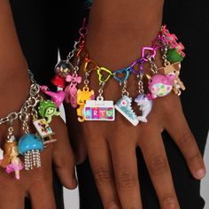 Shop Art Set Charm | CHARM IT! Pulseras Kandi, Charm It, Palette Art, Indie Jewelry, Kawaii Jewelry, Kawaii Accessories, Girly Accessories, Paint Palette, Cute Charms