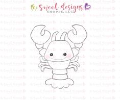 the sweet designs shoppe ltd's cute little crab