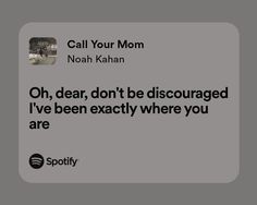 an ad for spotify with the caption'oh, dear, don't be disguised i've been exactly where you are '