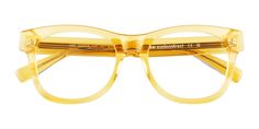 Clear Yellow horn eyeglasses available in variety of colors to match any outfit. These stylish full-rim, large sized acetate eyeglasses include free single-vision prescription lenses, a case and a cleaning cloth. Discover Your Style, Bifocal Lenses, Vogue Eyewear, Girly Accessories, Men Eyeglasses, Kids Sunglasses, Prescription Eyeglasses, Sunglass Lenses, Prescription Sunglasses