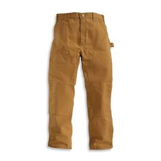 Men's 50x32 Carhartt Brown Cotton Straight Leg Non-Denim Bottoms Men's Dungarees, Carhartt Work Pants, Proper Attire, Mens Work Pants, Knee Pants, Carhartt Pants, Men Carhartt, Carhartt Mens, Hiking Outfit