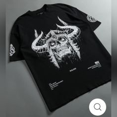 Darc Sport "Until Valhalla" Ch:2 Drop "Berserk" Premium Vintage Oversized Tee Color : Black Sz : Xxl Numbered: 158 Of 1000 New With Tags & Sealed Bag (Please Read : My Shipping Is Usps And Its On The High Side Cause I Live In Hawaii So If You Decide Not To Get My Item Then Its Fine I Understand. The Item Is Brand New And From The "Until Valhalla Chapter 2 " Drop That Sold Out On This Product. I Have The Item In Hand Ready To Be Shipped Out Asap. I Have Detailed Pictures From The Site And I Have Alternative Oversized Streetwear Top, Alternative Oversized T-shirt For Streetwear, Urban Black Tops For Halloween, Oversized Punk Tops With Graphic Design, Oversized Black Punk Tops, Alternative Oversized Graphic Tops, Oversized Alternative Graphic Tops, Oversized Grunge Tops For Streetwear, Oversized Alternative Tops For Halloween