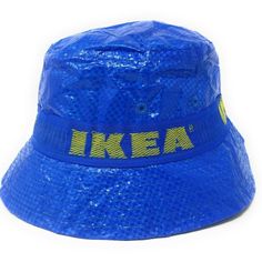 New Without Tags Bucket Hat From Ikea Ikea Bucket Hat, Ikea Accessories, Blue Bucket Hat, Designer Bucket Hats, Pink Purse, Bucket Hats, Blue Bags, Hat Sizes, Hat Fashion