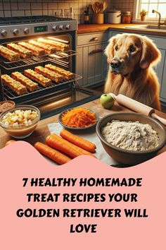 7 Healthy Homemade Treat Recipes Your Golden Retriever Will Love https://petsandfins.com/7-healthy-homemade-treat-recipes-your-golden-retriever-will-love Yummy Biscuits, Sweet Potato Slices, Refreshing Snacks, Chicken And Biscuits, Dog Nutrition, Treat Recipes, Healthy Dog Food Recipes, Best Homemade Dog Food