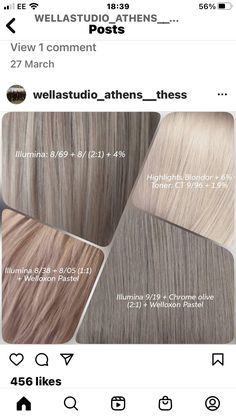 Milk Tea Hair Formula, Milk Tea Hair Color Formula, Beige Blonde Formula, Mushroom Brown Formula Wella, Wella Hair Color Formulas, Mushroom Brown Toner Formula Wella, Light Brown Toner Formula, Mushroom Blonde Hair Color Formula, Wella Formulas