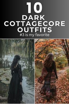 In this article, we explore ten captivating dark cottagecore outfits, each one carefully curated to bring out the beauty of the natural world and the serenity of simpler times. Soft Goth Autumn Aesthetic, Moricore Aesthetic, Cottagecore Meets Goth, Everyday Witchy Outfit, Kitchen Witch Outfit Ideas, Dark Witch Outfit Aesthetic, Vulture Culture Outfit, Dark Cottagecore Diy, Christmas Outfits Aesthetic Women