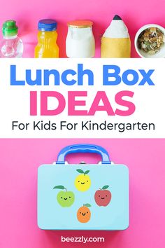 lunch box ideas for kids that are fun and easy to make with their own hands