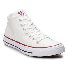 Adult Converse All Star Chuck Taylor High-Top Sneakers | Kohls Mid Shoes, Converse Shoes Womens, Mid Sneakers, Mid Top Sneakers, White Converse, Women's Converse, White Shoes Women, Womens Wedges, Converse Chuck Taylor All Star