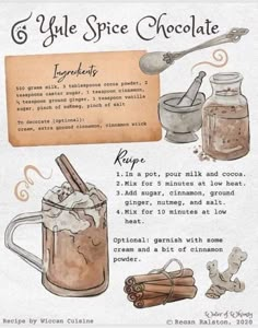 an old recipe for homemade hot chocolate