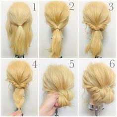 Sanggul Modern, Pinterest Hair, Vintage Hairstyles, Hair Dos, Messy Bun