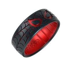 Unleash your inner hero with The Mask Ring. Featuring Spider-Man’s iconic mask surrounded by an intricate web pattern, this laser-etched DualTone ring captures the essence of Spider-Man’s bravery and resilience. Crafted from durable silicone, it offers flexibility and comfort for all your adventures. Celebrate your friendly neighborhood Spider-Man with every wear. Lifetime Warranty: Every Enso ring comes with a lifetime guarantee. If your ring breaks, stretches out, or fades, we’ll replace it for the lifetime of the buyer. Made in the Rockies: Made with the highest quality materials to set the standard for luxury silicone rings Ultra Comfortable: Unique, flexible design for ultra comfort even with swelling fingers and hands Safe: Engineered with Anti Ring Avulsion Technology to break away Rings Marvel, Enso Ring, Marvel Masks, Enso Rings, Web Pattern, Web Patterns, Christmas Board, 2024 Christmas, Rubber Rings