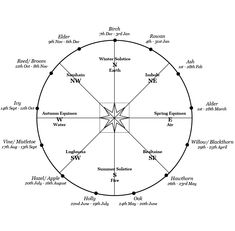 an image of a circle with the names of different things in it