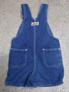 Kid's vintage indigo denim short overalls by Liberty Made in U.S.A Tag sz. 4T In good vintage condition. International Shipping available Denim Short Overalls, Dark Denim Shorts, Kids Overalls, Short Overalls, Indigo Denim, Vintage Indigo, Levis Denim, American Rag, Denim Short