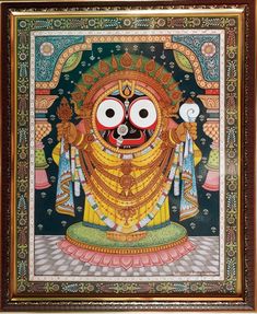 Jagannath Pattachitra, Patta Painting, Ancient Drawings, Lord Jagannath, Easy Mandala Drawing, Butterfly Art Painting, Indian Art Gallery, Mandala Art Therapy