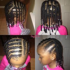 Black Toddler Hairstyles, Cute Braided Hairstyles, Girls Natural Hairstyles