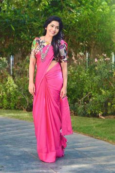 Imgur Post - Imgur Indian Fashion Trends, Saree Blouse Neck Designs, Casual Saree