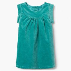 NWT Gymboree Green Velvet Dress Toddler Girls 12 18 24M, 2T, 3T. Price per dress. Smoke free and pet free home. Gymboree Boutique exclusive Thank you for your consideration and business! 98% cotton/2% spandex dress; 100% cotton diaper cover Buttons in back Fully lined Supersoft velveteen corduroy Includes diaper cover up to size 24 M Machine wash; imported Formal Baby Dress, Girls Velvet Dress, Teal Sweater, Boys And Girls Clothes, Green Velvet Dress, Spandex Dress, Peacock Green, Chic Sweaters, Easter Dress