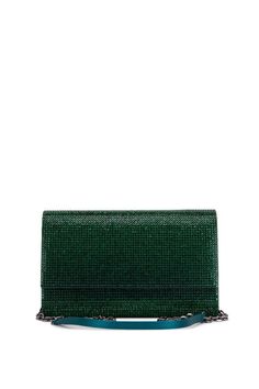 Judith Leiber Couture - Fizzoni Emerald Crystal Clutch