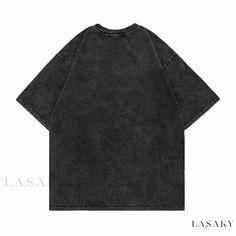 Lasaky - Classic Floral Designs Short-Sleeve Shirt Gray Half Sleeve Cotton Top, Gray Half Sleeve Tops With Relaxed Fit, Trendy Cotton Half Sleeve Tops, Black Graphic Print Half Sleeve Top, Black Half Sleeve Top With Graphic Print, Oversized Half Sleeve Cotton Tops, Casual Long Sleeve Washed Black T-shirt, Washed Black Long Sleeve Cotton T-shirt, Buy My Clothes