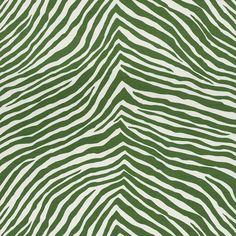 a green and white zebra print fabric