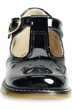 Footmates Harper Mary Jane (Baby & Walker) | Nordstrom Black Patent Leather Mary Janes With Leather Sole, Vintage Closed Toe Mary Janes With Removable Insole, Patent Leather Closed Toe Mary Janes With Leather Sole, Patent Leather Mary Janes With Leather Sole, Classic Patent Leather Mary Janes With Closed Toe, Adjustable Closed Toe Mary Janes With Buckle, Adjustable Closed Toe Mary Janes With Buckle Closure, Patent Leather Mary Janes With Buckle Closure, Vintage Black Mary Janes With Buckle Closure