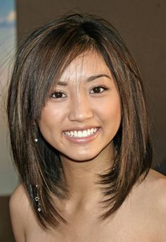 25 Beautiful Medium Length Haircuts For Round Faces » Wassup Mate Hairdo Ideas, Style Help, Girly Hair, Straight Bob Hairstyles, Long Bobs, Side Swept Hairstyles, Nice Hair, Long Bob Haircuts, Vegan Living